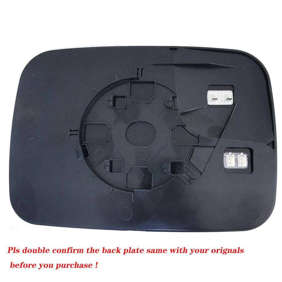 Power Heated Towing Mirror Glass For 05-09 Dodge Ram 1500 2500 3500 Driver Side