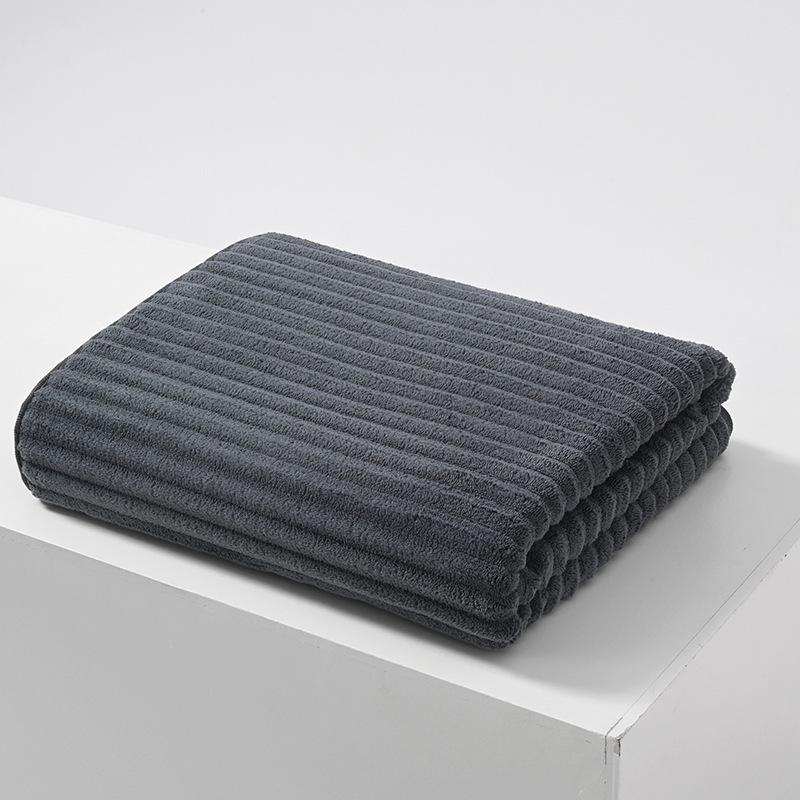 Korallenfleece Schnelltrocknendes Handtuchset für Erwachsene - Saugfähig & Weich für Zuhause oder Strand