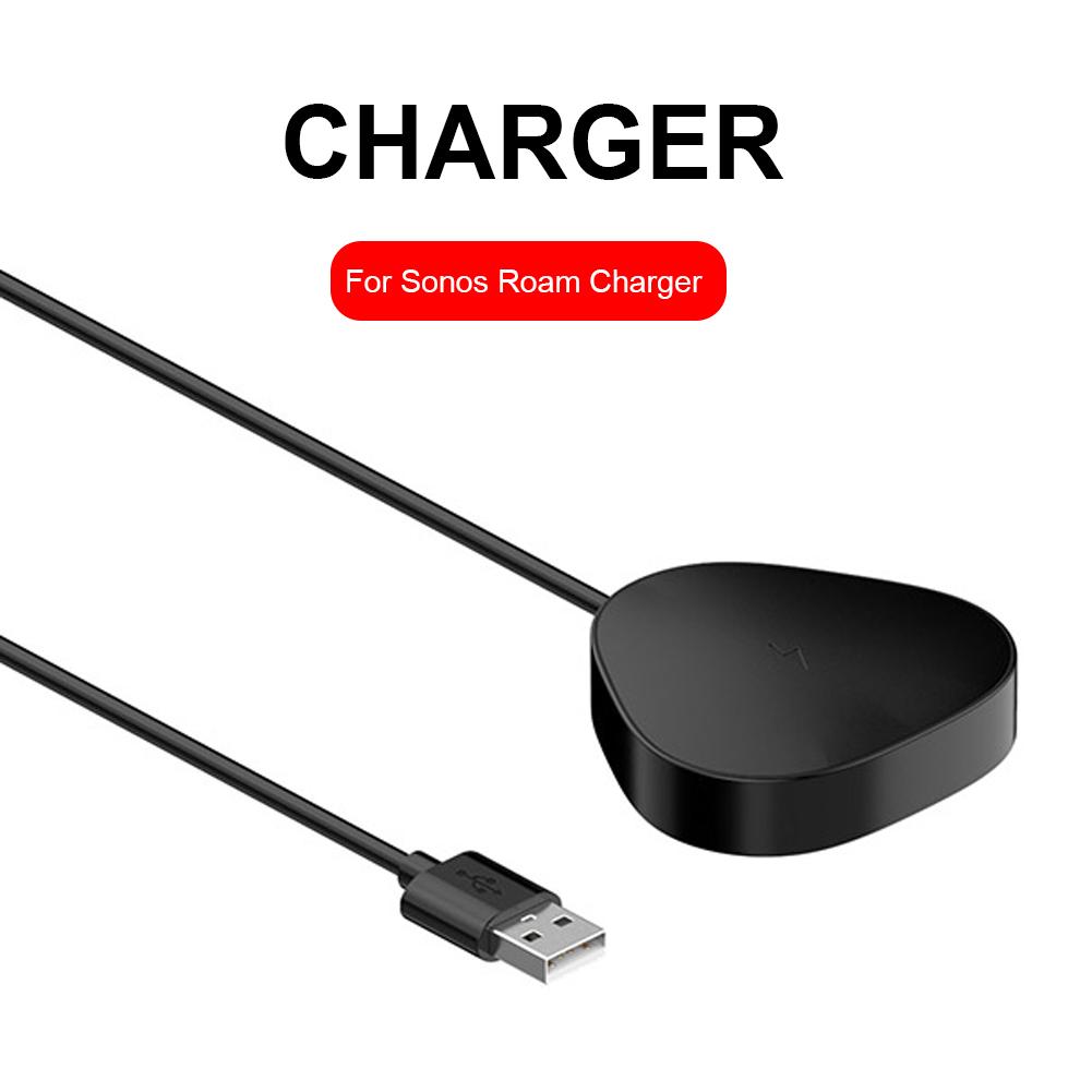 Acoustics Charging Base Black White Quick Power Up Charging Dock Good Anti-interference Performance for Sonos Roam SL for Audio