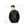 Mens Coat Fitkole Plus Size Genuine Leather Men's Coat 5xl 6xl