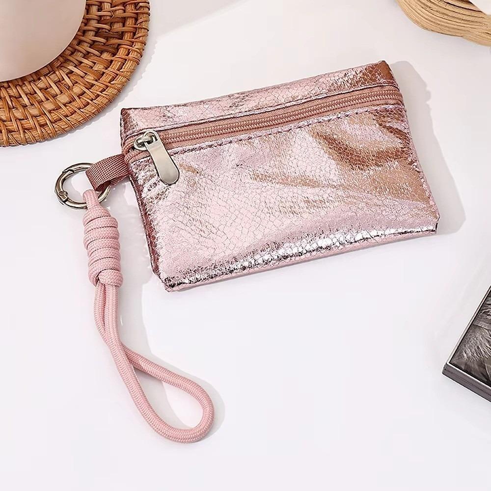 Luxury Shiny Makeup Bag Waterproof Glitter Lipstick Pouch Square Travel Cosmetic Organizer Women