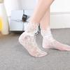 Bubble Socks Lace Hollow Mesh Lace Women's Thin Transparent Socks