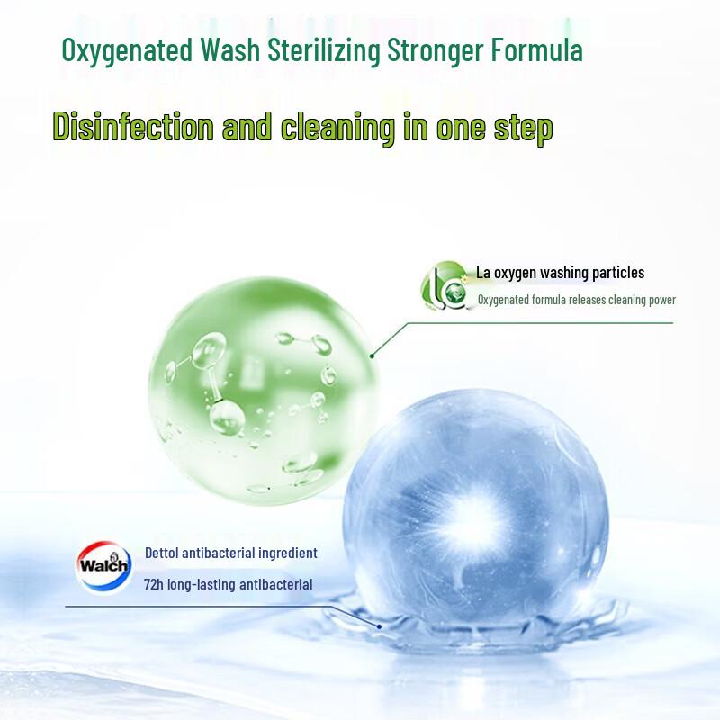 Walch Oxygen Laundry Detergent, Lemon Scent, 3L