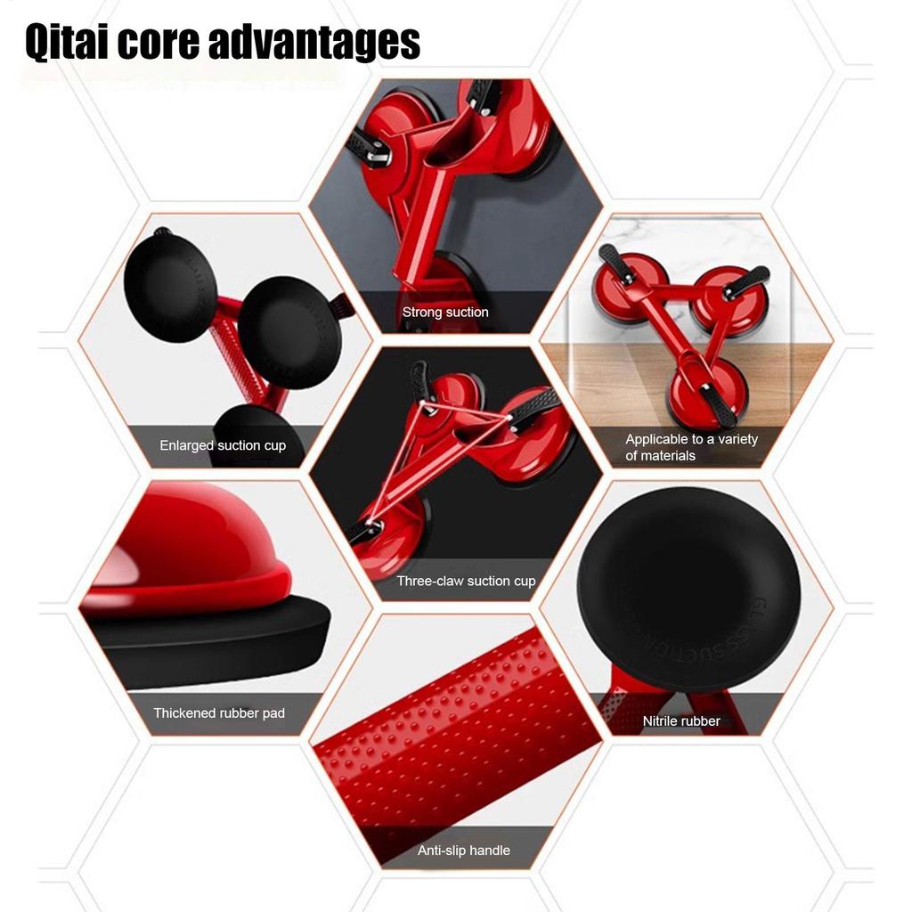 Dent Remover Dent Fix Vacuum Suction Cup With Handle For Moving Glass Tile Panel Bathroom Home Car Windshield Kitchen