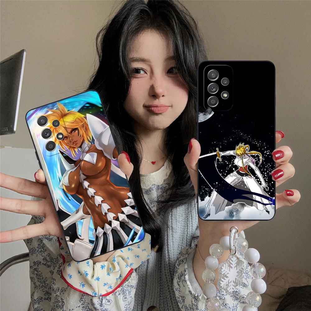 Bleach Tier Harribel Cell Phone Case for Samsung Galaxy M55 54 42 35 34 33 32 23 22 15 14 13 12 F55 5G Colorful Cover Pretty