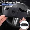 Leder Auto Brillenbox Sonnenbrillen Aufbewahrungs Halter Für Citroen C4 C3 C1 C2 Berlingo Celysee Cactus Picasso Aircross Saxo Grand