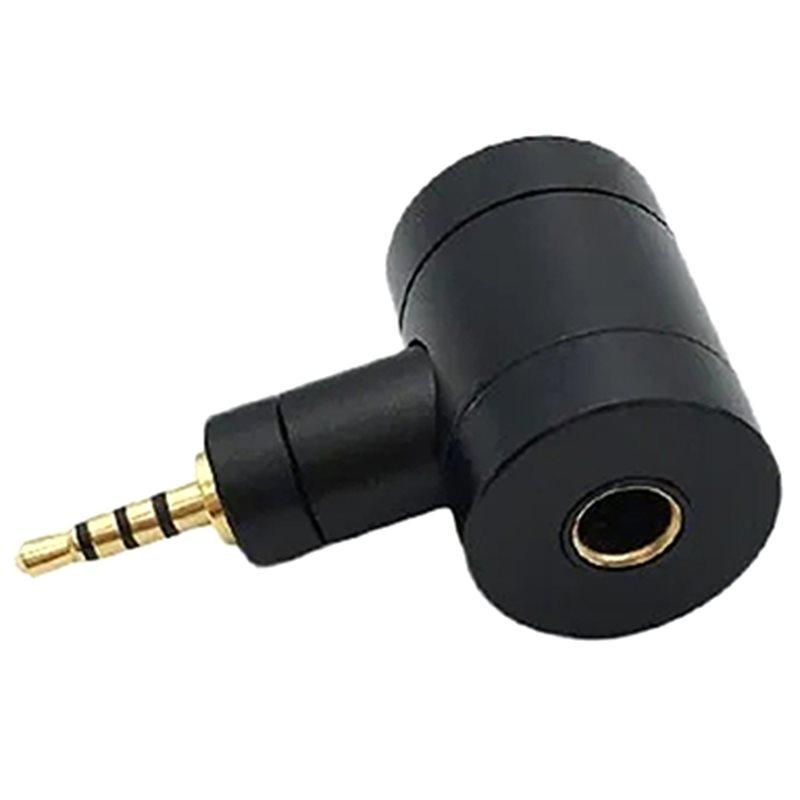 HIFI Angle 4.4 Balanced Earphone Adapter For SONY, Music Players- DIY Design 4.4Mm Female To 2.5Mm 4Pole/3.5Mm 3Pole Male Plug