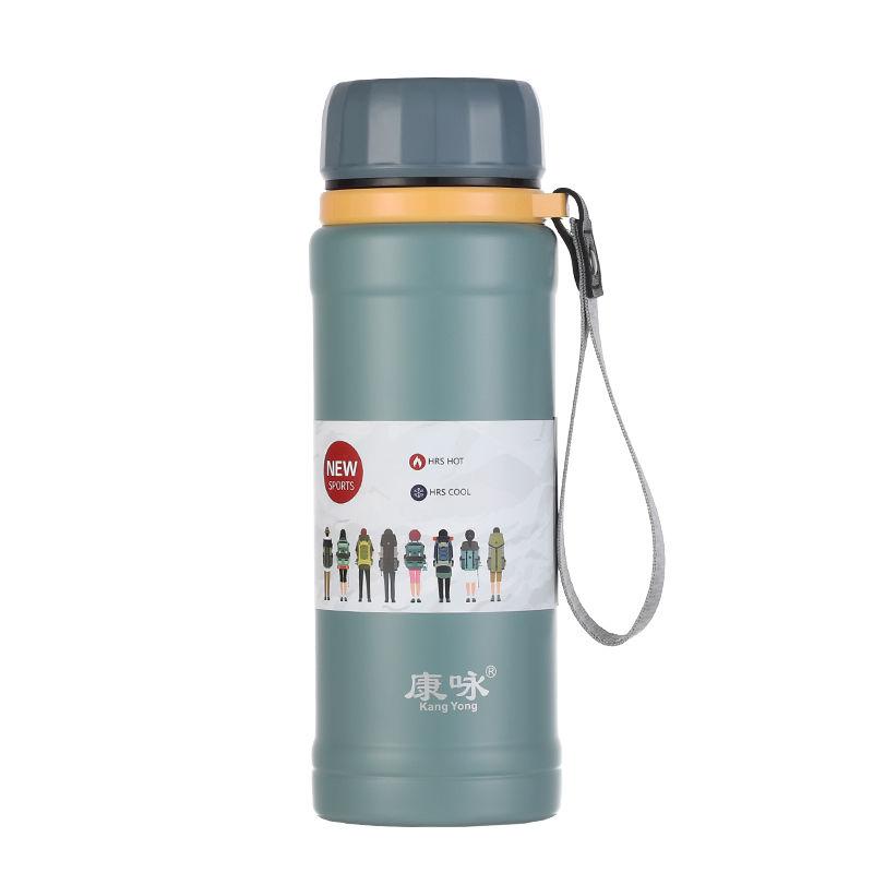 Intelligence Thermos Cup 650ml Vacuum Flasks Portable Stainless Steel Thermos Cup Water Bottle Travel Tea Mug Office Thermos Cup
