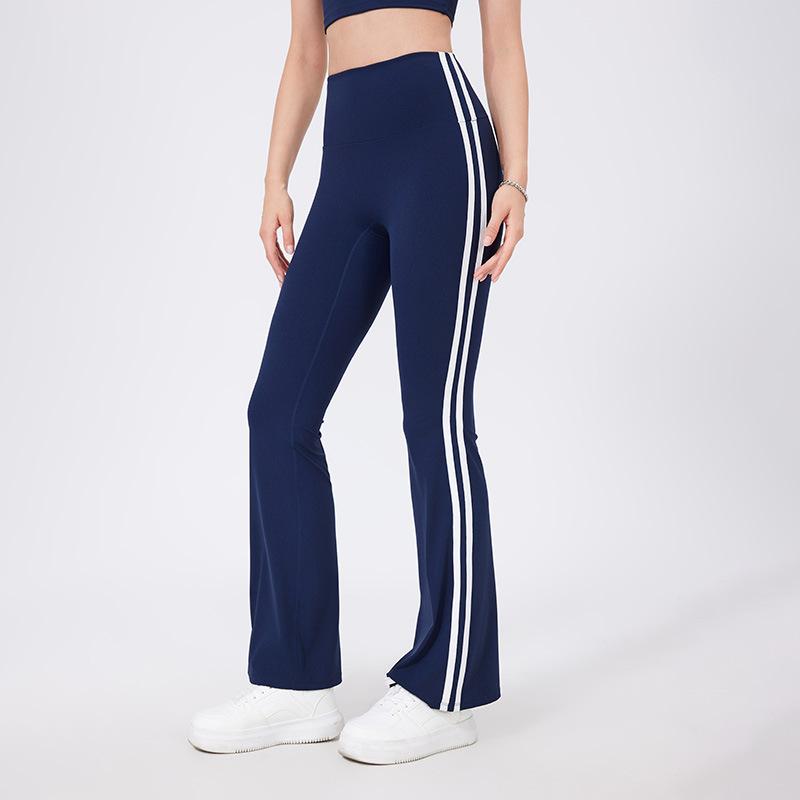 Sweatpants High Waist Yoga Pants American Spice Girls New Running Sports Peach Hip Lift Fitness Pants Elastic Flared Pants