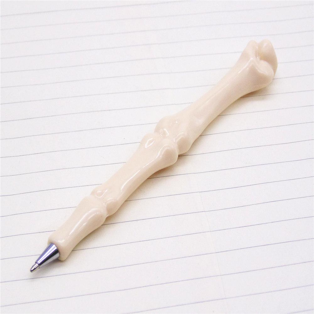 

1PC Different Styles Pen Bone Shape Ballpoint Pen New Creative School Office Stationery C