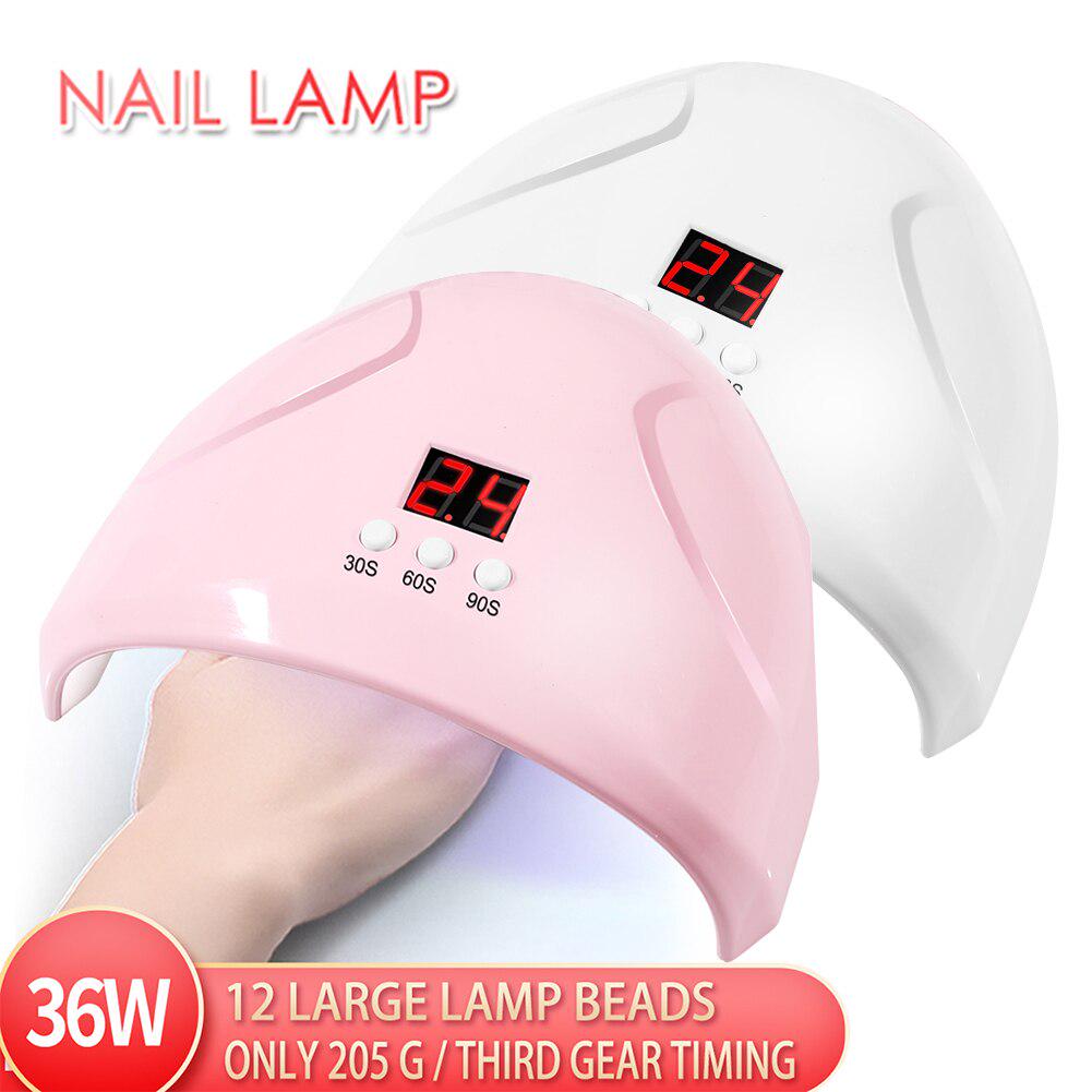 Buy 36W Intelligent Induction Nail Lamp LED / UV Phototherapy Machine