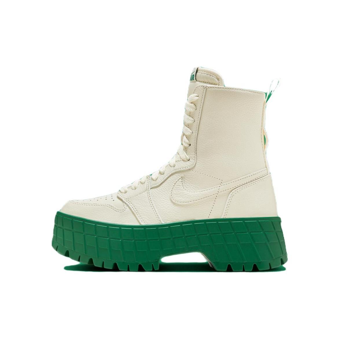 (WMNS) Air Jordan 1 Brooklyn Sail Green Women s FJ5737-103 EU 36.5