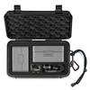 Lekufee DJI Mic Mini Travel Waterproof Hard Case for DJI Mic DJI Charging Lavalier Microphone and Other Accessories Bag 2, Mic, Case, Transmitter,