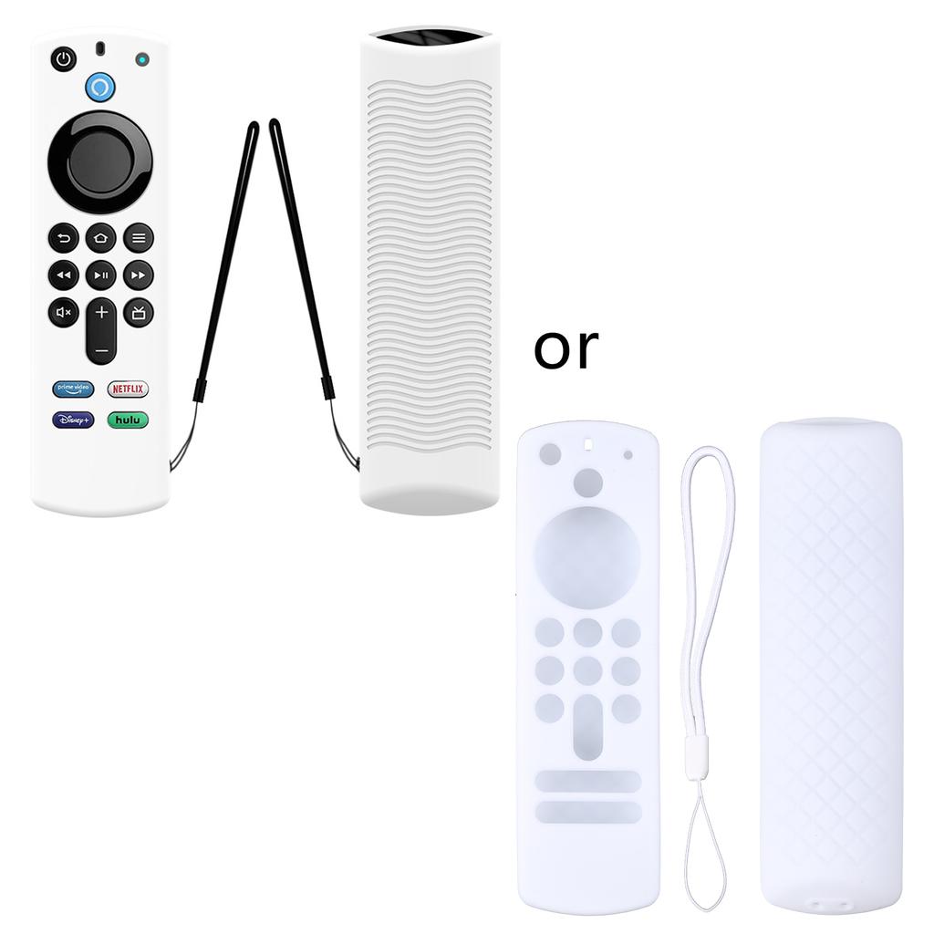 Scratch Resistant Silicone Case Precise Position Remote Protective Cover Compitable with Amazon Fire TV Stick (3rd Gen)