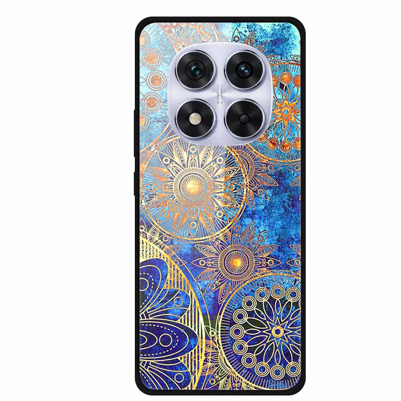 Hard Back Cover For Xiaomi Redmi Note 14 Pro 5G Case Soft Bumper Tempered Glass Case For Redmi Note 14 Pro 4G Case Note14 Pro