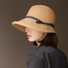 Big eaves hat women's summer small fresh versatile sun hat sun protection sun hat foldable braided hat women