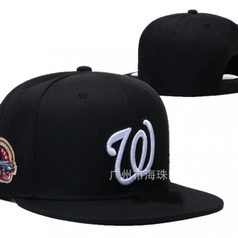 Embroidered Flat Brim Baseball Cap Men Women Team Style Breathable Sun Hat