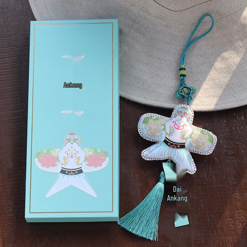 Traditional Mid-Autumn Festival Cultural Sachet and Hanfu Accessory Gift Box
