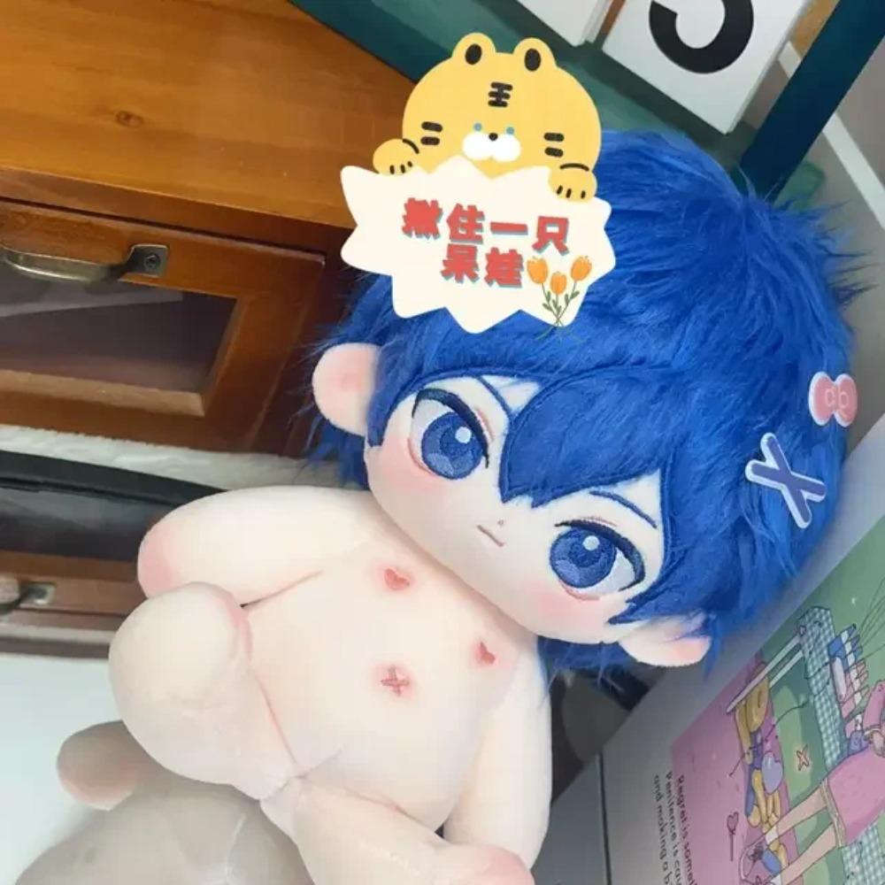 

20см KAITO Красивый Идол Виртуальный Персонаж Кукла Мальчик Косплей Хлопковое Мягкое Тело Одевание Хлопковая Кукла Одежда Хлопковый Подарок Рождество no skeleton