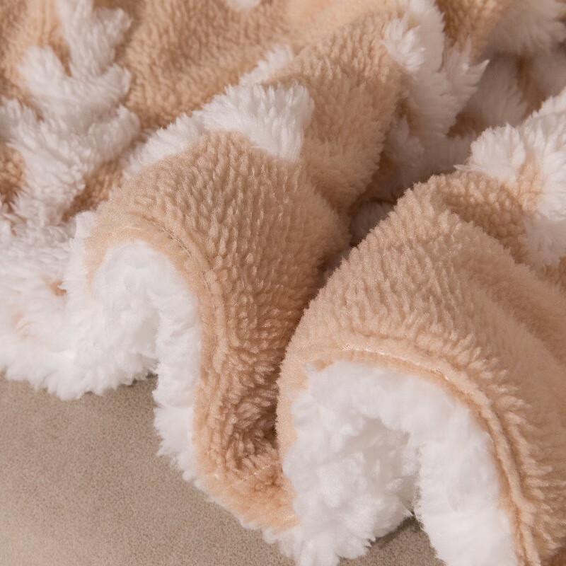 LISM All-Season Thickened Jacquard Blanket