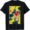 Japanische Kunst Vogel und Blume Grafikdesign T-Shirt