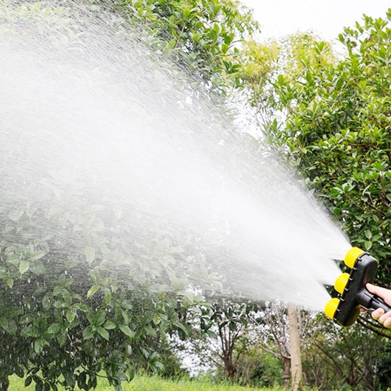 Plastic Sprayed Head with 360 Degree Angles Adjustment for Uniform Water Distribution in Flowerbeds and Vegetable Garden