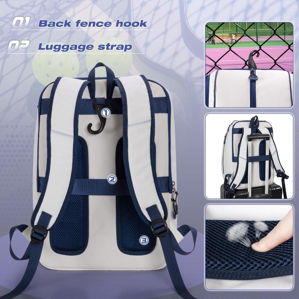 Large Capacity Pickleball Bags Waterproof Tennis Backpack New Pickleball Backpack for Women Men