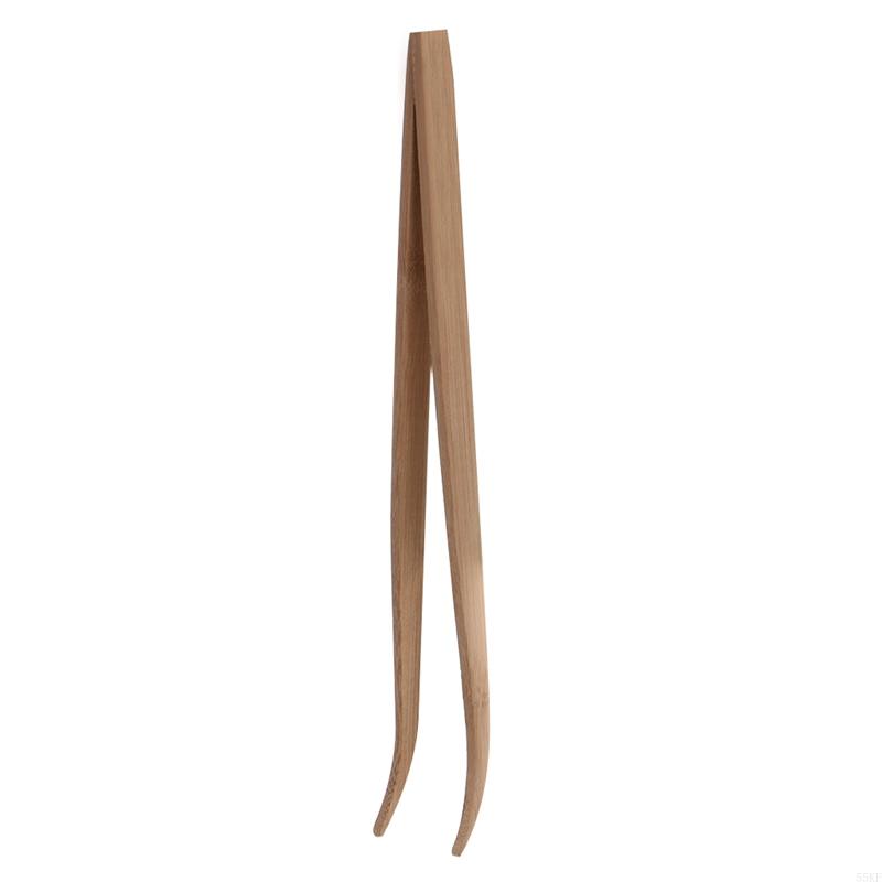 

55KF 11 Long Reptiles Tweezers Eco-friendly Bamboo for Snake Feeding Tongs M белый