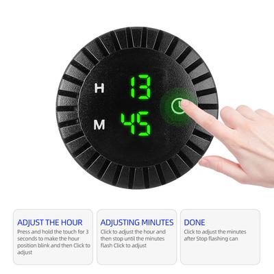 Motorrad Digitale Uhr Panel Wasserdicht Elektronische Uhr Uhrzeit LED Anzeige Universal Für 12V-24V Auto Boot