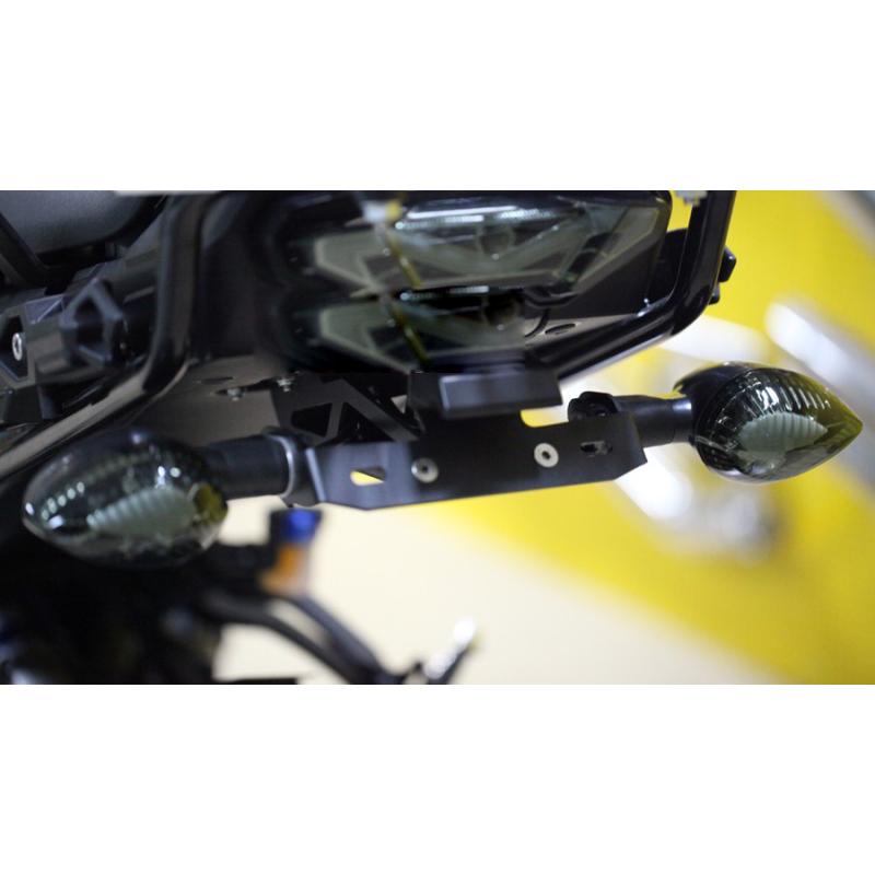 License Plate Holder LED Light Motorcycle Tail Tidy Mudguard Eliminator for YAMAHA MT-09 Tracer 900