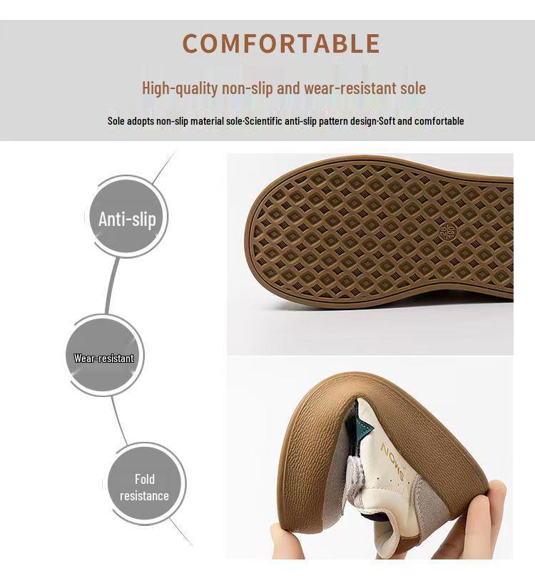 2025 Kids' Skate Shoes: Comfortable, Breathable, Unisex Slip-ons for Spring & Autumn