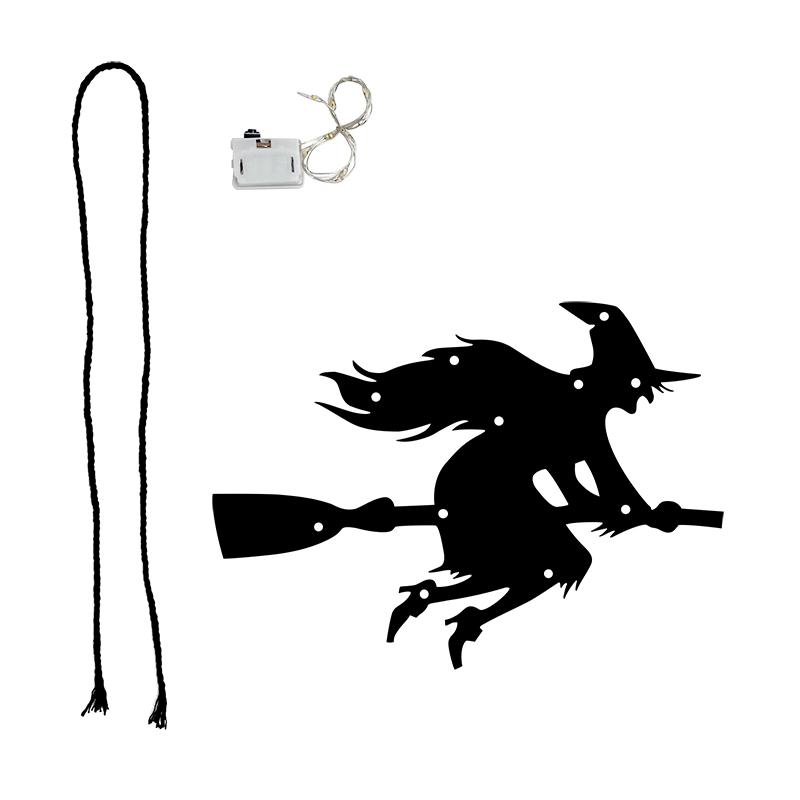 

Декоративные огни на Хэллоуин, привидение, атмосфера черного кота, для гостиных, вечеринок, праздников, домашнего декора Black wizard light