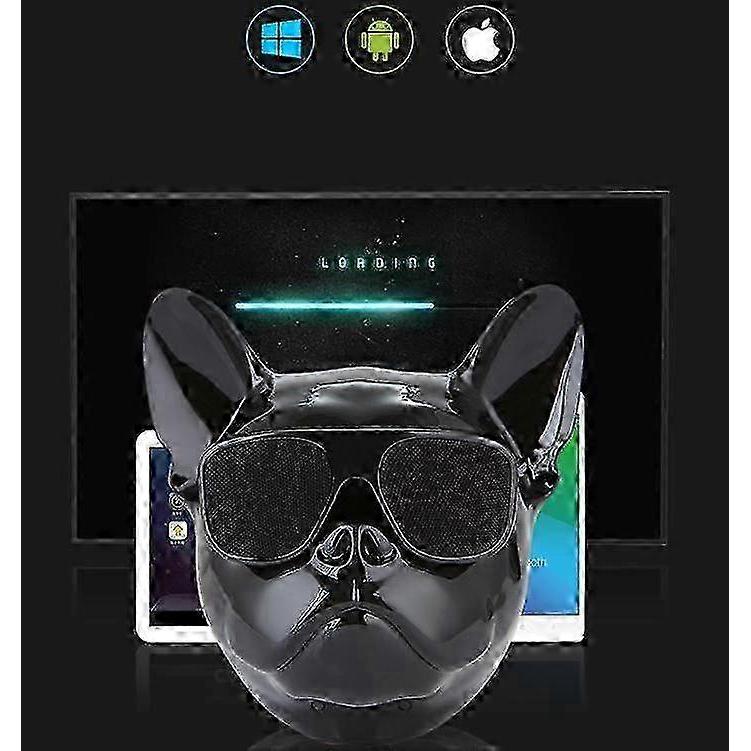 2025 French Bulldog Bluetooth Speaker, Wireless Portable Bluetooth Speaker Stereo