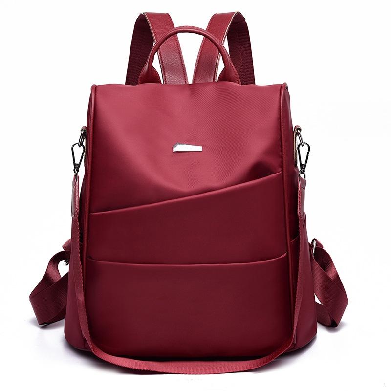 IELGY backpack female Oxford cloth Korean style trendy backpack fashion casual school bag travel bag