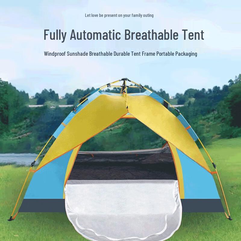 Hedawu Automatic Double-Layer Camping Tent