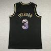 Philadelphia 76ers Allen Iverson 3 Authentic Stitched Mesh Basketball Jersey Men Women Sportswear