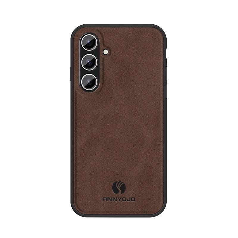 

Samsung S26 Ultra Car Magnetic Phone Case - A57 Suede Texture Skin-friendly S25 FE Protective Cover S25 FE