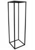 Nowoczesny Kwietnik Loft Czarny 034/K-12-1P-80C