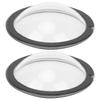 Action Camera Lens Protective Cover Lens AntiScratch Guard Cap for Insta360 ONE X2