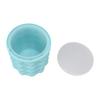 Ice Bucket Silicone Insulated Ice Cube Mold Double Ice Tray for Cocktail Cooling L 13.5x13.5x14cm /