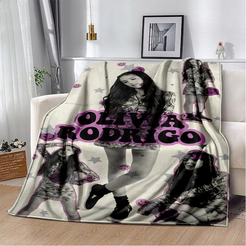 OR Olivia Rodrigo SOUR GUTS 3D Singer Soft Flannel Blanket for Beds Bedroom Sofa,Throw Blanket for Cover Gift Office Picnic