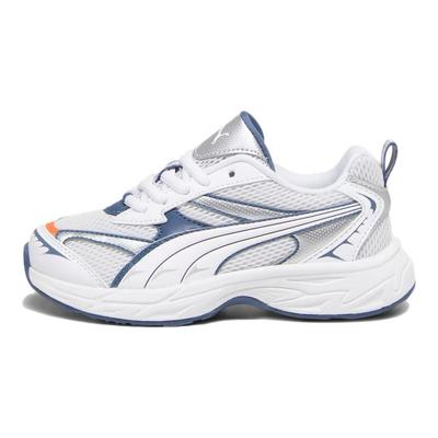 Morphic Little Kid Feather Grey Inky Blue Kids Sneakers 393793-02