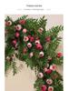 Rose Vine Artificial Flower Decor for Air Conditioner Pipes or Balcony Railings