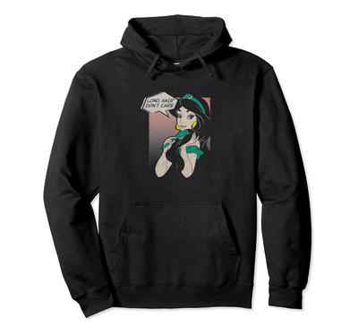 Disney Aladdin Jasmine Hair Don't Care Comic Hoodie