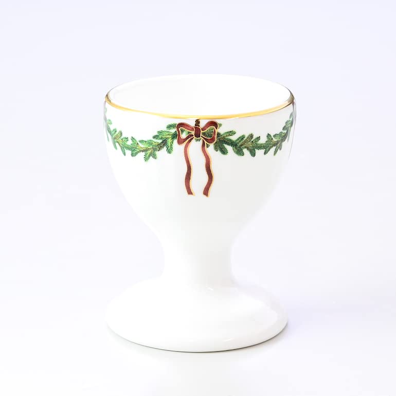 Royal Copenhagen Star Fluted Egg Cup Pair Christmas 2503703 1017458 [Item]