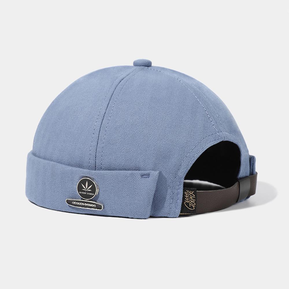Cotton Brimless Hat Men Women Retro Skullcap Melon Docker Cap Street Hip Hop Without Visor Summer Outdoor Beanie Gorras