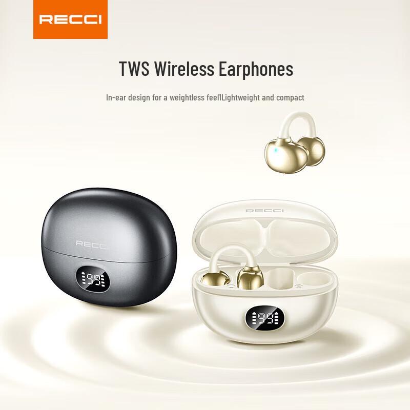 

Recci REP-W101 Clip-on Wireless Earbuds