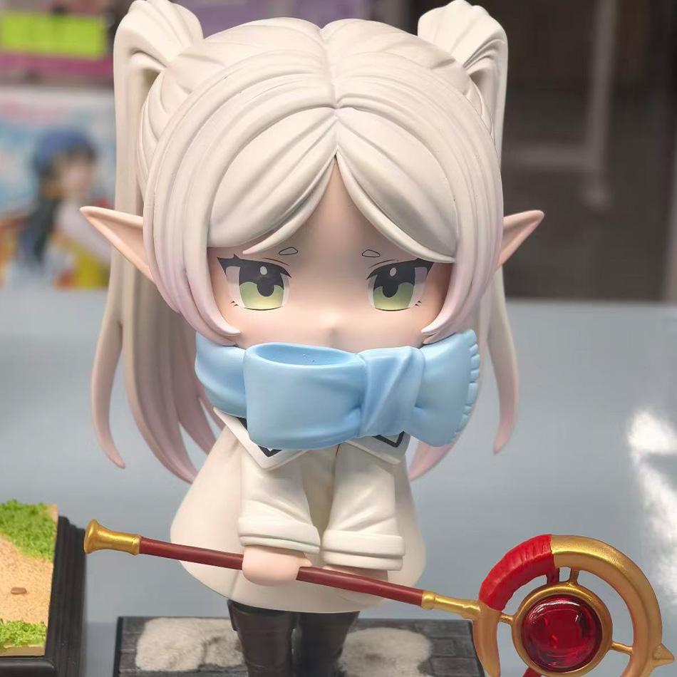 Hot Anime Frieren Action Figures Pvc Statue Desktop Ornamen Collection Statue Model Decoration Room Desk Toys Children