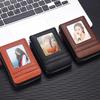 Men's Minimalist Multi-Card Accordion Case & Zipper Coin Purse