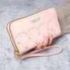 Women's Fashion Phone & Coin Purse: Embroidery Thread Clutch with Zipper & Wallet